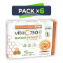 Pack 6x VitaC 750 Retard 30 Cápsulas Pinisan