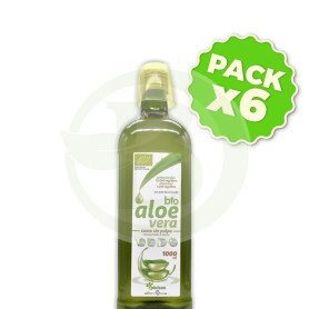 Pack 6x Aloe Vera sin Pulpa Bio 1Lt. Pinisan