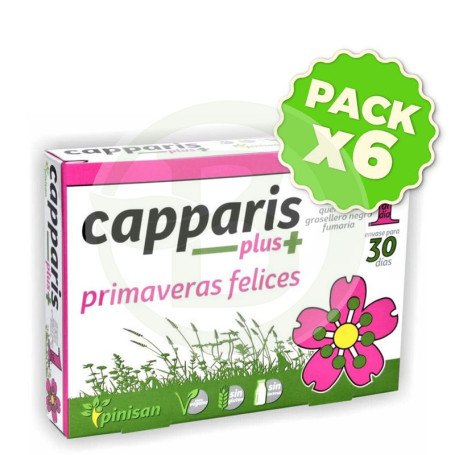 Pack 6x Capparis Plus 30 Capsulas Pinisan