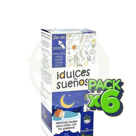 Pack 6x Dulces Sueños Pinisanitos 250 Ml. Pinisan