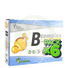 Pack 6x B Complex 60 Capsulas Pinisan