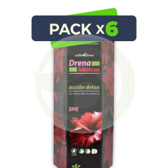 Pack 6x Drena Hibiscus 500Ml Pinisan