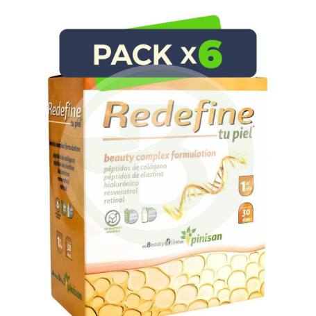 Pack 6x Redefine Tu Piel 30 Sticks Pinisan