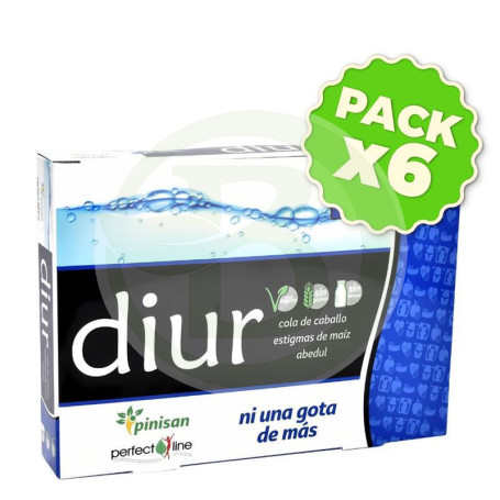 Pack 6x Perfect Line Diur 30 Cápsulas Pinisan