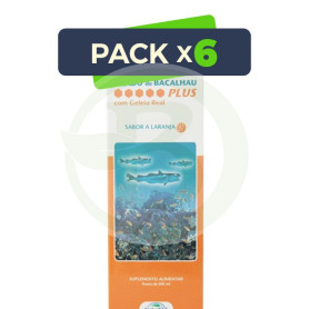 Pack 6x Aceite de Hígado de Bacalao Plus 500Ml. Naturmil
