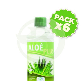 Pack 6x Aloe Plus Zumo Natural 1000Ml. Naturmil