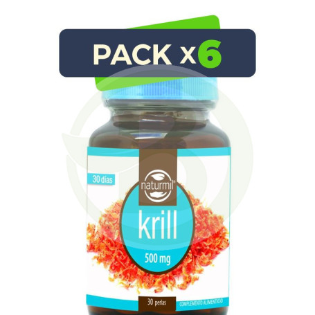 Pack 6x Krill NKO 30 Perlas Naturmil