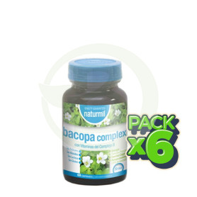 Pack 6x Bacopa Complex 60 Comprimidos Naturmil