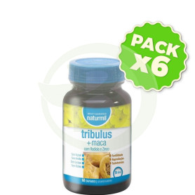 Pack 6x Tribulus 350Mg. + Maca 350Mg. Comprimidos Naturmil