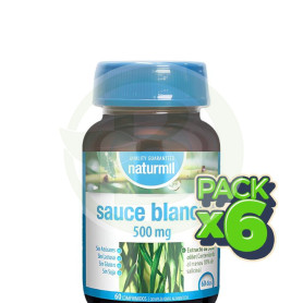 Pack 6x Sauce Blanco 500Mg 60 Comprimidos Naturmil