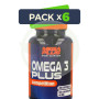 Pack 6x Omega-3 Competition 220 Cápsulas Megaplus
