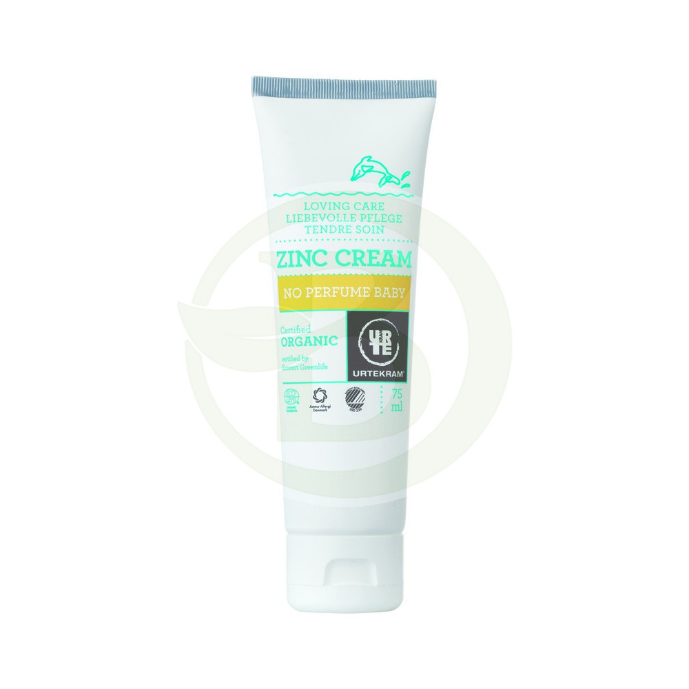 Crema Baby Zinc 75Ml. Sin Perfume Urtekram