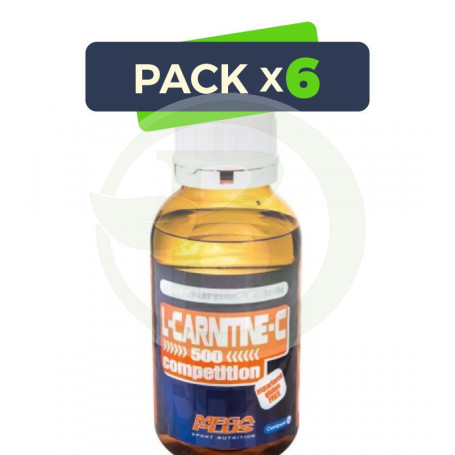 Pack 6x Carnitine Competition 500Ml. Megaplus