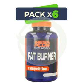 Pack 6x Fat Burner Competition 200 Comprimidos Megaplus