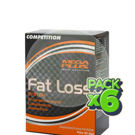 Pack 6x Fat Loss 30 Packs Megaplus