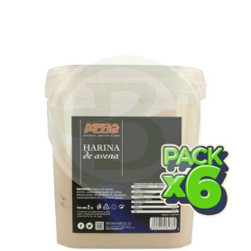 Pack 6x Harina De Avena Choco-Miel 2Kg. Megaplus