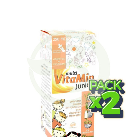 Pack 2x Multi Vitamin Junior 250Ml Pinisan