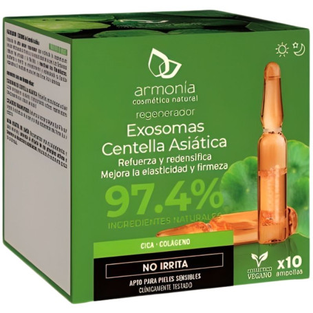 Exosomas De Centella Asiática 10 Ampollas Armonia