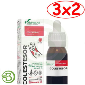 Pack 3x2 Composor 26 Colestesor 50Ml Soria Natural