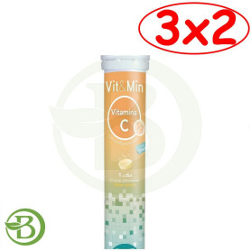 Pack 3x2 Vit&Min Vitamina C 15 Comprimidos Eladiet