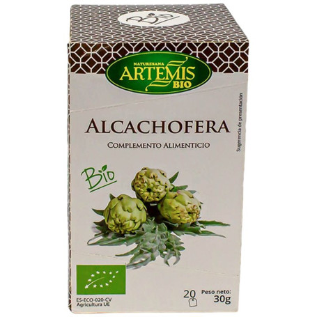 Infusión De Alcachofera Bio 20 Filtros Artemis