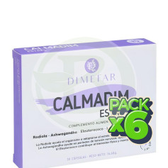 Pack 6x Calmadim Estrés 30 Cápsulas Dimefar