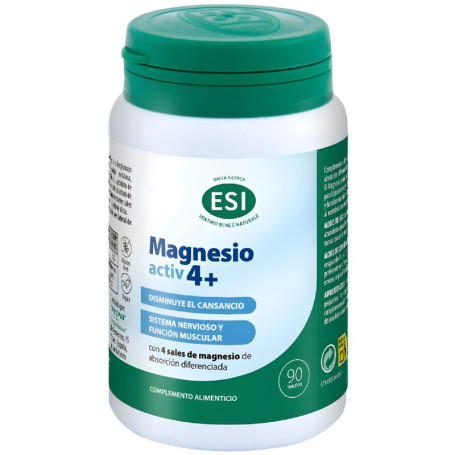 Magnesio Activ 4+ 90 Tabletas Esi