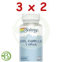 Pack 3x2 Piel, Cabello y Uñas 60 Cápsulas Vegetales Solaray