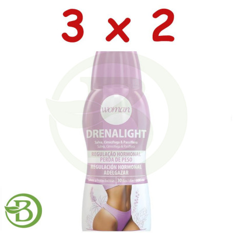 Pack 3x2 Drenalight Woman 600Ml Dietmed