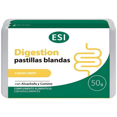 Digestión Pastillas Blandas Suizas 50G Esi