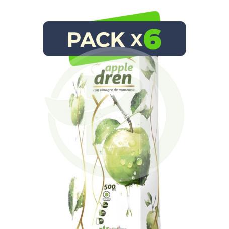 Pack 6x Apple Dren 500Ml Pinisan