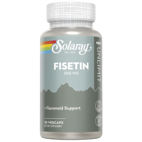 Fisetin 30 Cápsulas Vegetales Solaray