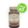 Pack 3x Vitamina D3 1.000UI 25Mcg. 100 Cápsulas Solgar