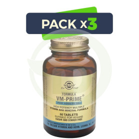 Pack 3x Fórmula VM Prime 60 Cápsulas Solgar
