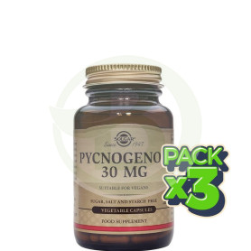 Pack 3x Pino 30Mg. 30 Cápsulas Solgar