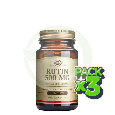 Pack 3x Rutina 100 Cápsulas Solgar