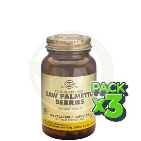 Pack 3x Sabal 100 Cápsulas Solgar