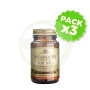 Pack 3x Vitamina B1 100Mg. 100 Cápsulas Solgar