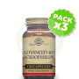 Pack 3x Acidophilus Advanced 40+ 120 Cápsulas Solgar