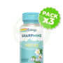 Pack 3x Sharp Mind Focus 60 Cápsulas Vegetales Solaray