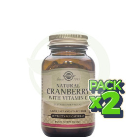 Pack 2x Arándano Rojo 60 Cápsulas Solgar