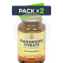 Pack 2x Citrato de Magnesio 60 Cápsulas Solgar