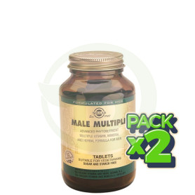 Pack 2x Male Múltiple 60 Cápsulas Solgar