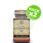 Pack 2x Vitamina B-Complex con Vit C 100 Cápsulas Solgar
