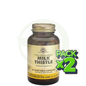 Pack 2x Cardo María 50 Cápsulas Solgar