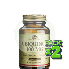 Pack 2x Ubiquinol 50 Cápsulas Solgar