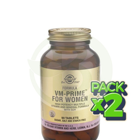Pack 2x VM Prime For Women Solgar