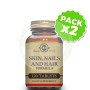 Pack 2x Formula Pelo, Piel y Uñas 120 Cápsulas Solgar