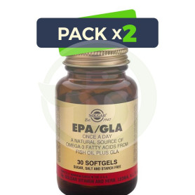 Pack 2x EPA/GLA Una la Día 30 Cápsulas Solgar