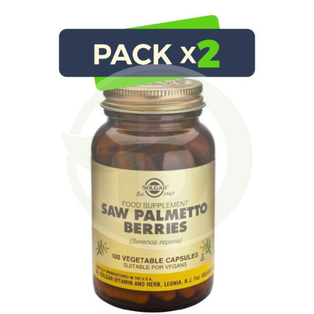 Pack 2x Sabal 100 Cápsulas Solgar